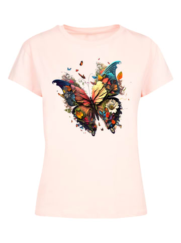 F4NT4STIC Ladies Box T-Shirt Schmetterling Magic in pink