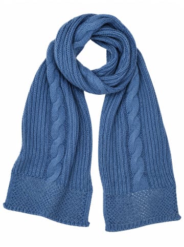 collezione alessandro Winterschal " Warm " in blau