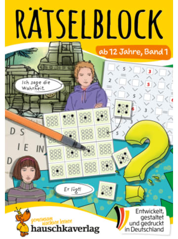 Hauschka Buch - Rätselblock ab 12 Jahre, Band 1
