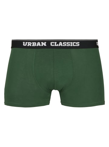 Urban Classics Boxershorts in wht+dgrn+char.+logo aop+blk