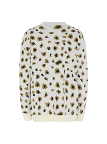 FENIA Damen Sweater in WOLLWEISS LEO