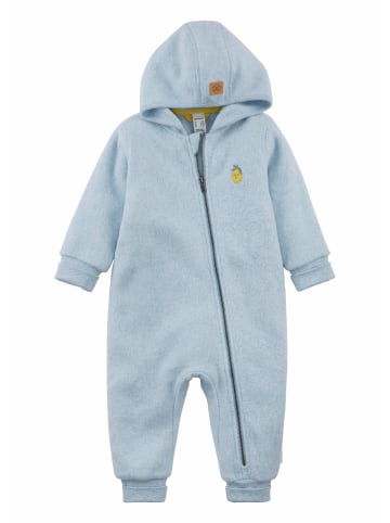 Hessnatur Softfleece Overall Regular in helles jeansblau