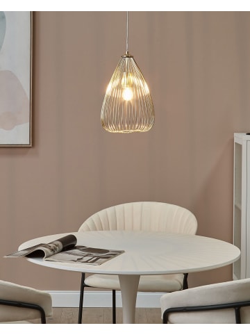 Beliani Pendelleuchten CONCA in Gold - (W) 22 x (H) 120 x (L) 22 cm