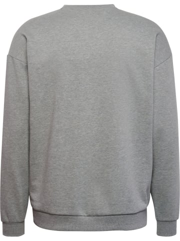 Hummel Hoodie "Hmlloose Crewneck Club Sportswear" in Grau