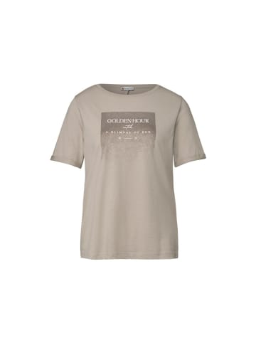 Street One T-Shirt in tumbled beige