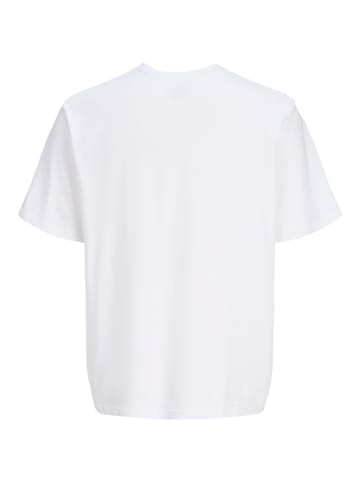 JACK & JONES Junior T-Shirt Locker geschnitten Jorphoto in bright white car