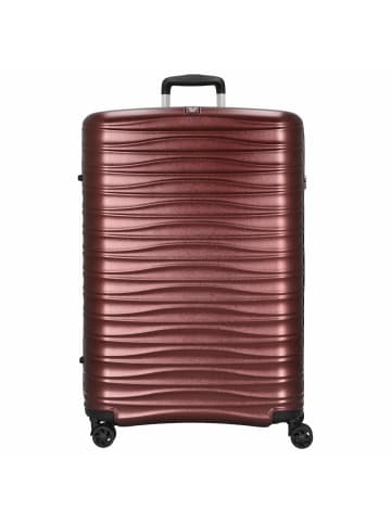 Roncato Wave - 4-Rollen-Trolley L 75 cm in rosso scuro