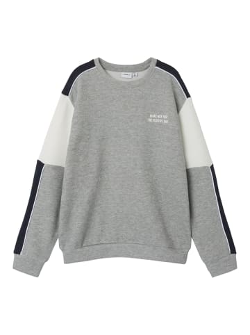name it Sweatshirt in Grey Melange