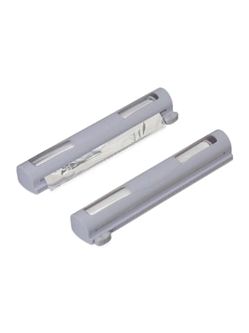 relaxdays 2er-Set: Folienschneider in Grau