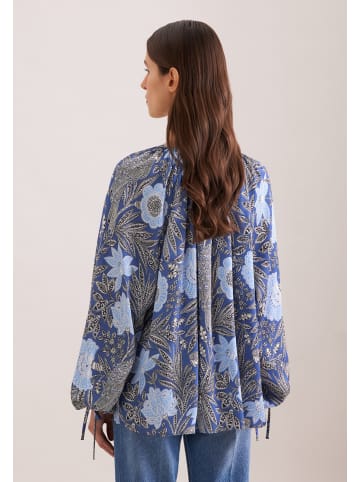 Seidensticker Schlupfbluse Regular in Mittelblau