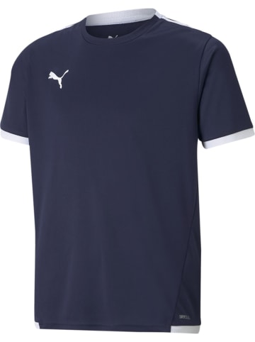 Puma Sportshirt "TeamLIGA Jersey Jr" in Blau