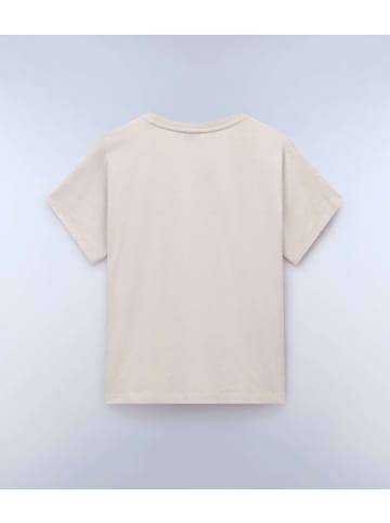 Napapijri T-Shirt "S-Eclair Ss" in Schwarz