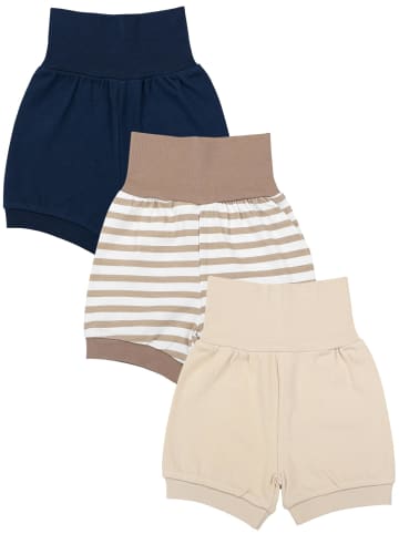 TupTam Baby Mädchen Kurze Pumphose 3er Pack in beige Modell 1