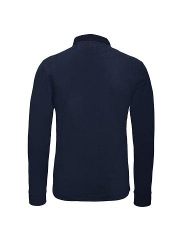 La Martina Langarm-Poloshirt XMP004 XT in dunkelblau