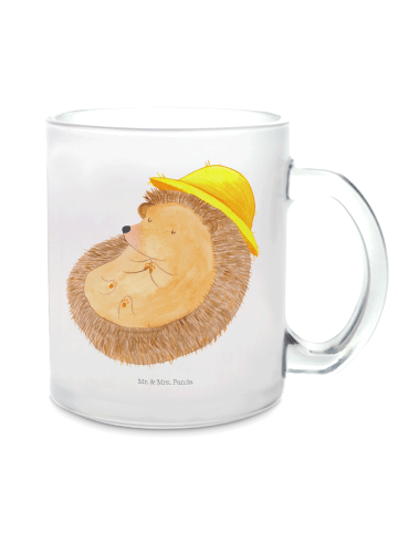 Mr. & Mrs. Panda Tasse Igel Beten ohne Spruch in Transparent