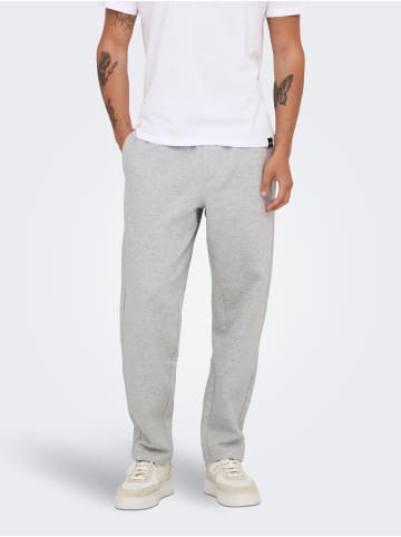 ONLY & SONS Jogginghose in Light Grey Melange 1