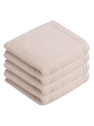 Vossen 4er Pack Handtuch in ivory