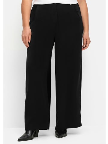 sheego Hose in schwarz