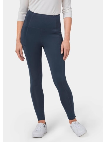 GOLDNER Kurzgröße:  Leggings Leggings mit Shaping-Effekt in marine