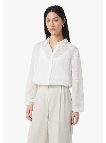 comma CI Bluse langarm in Weiß