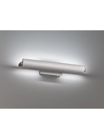 FISCHER & HONSEL LED-Wandleuchte Beat TW in Aluminiumfarben/nickelfarben - (L)12 x (B)65 x (H)8cm