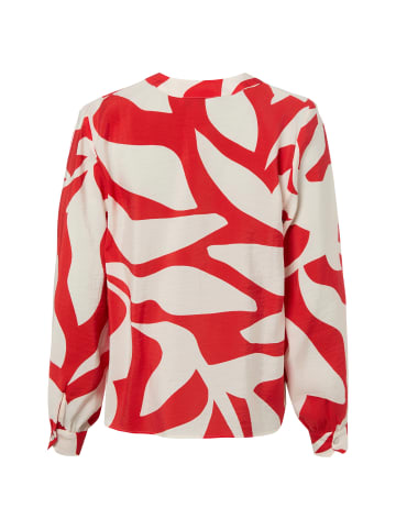 More & More Bluse in rot weiß