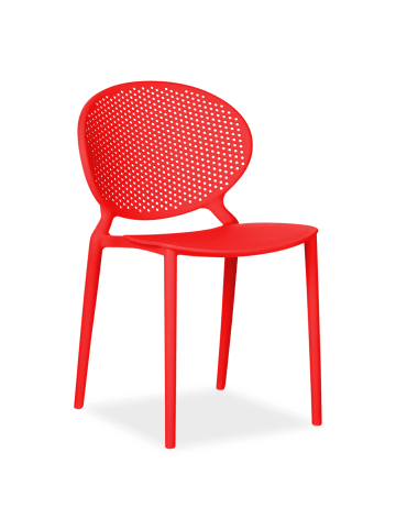 Homestyle4u Küchenstuhl 4er Set in Rot