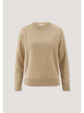 Hessnatur Hessnatur Strick Pullover Relaxed aus Cashmere mit Recycling-Anteil in goldsand