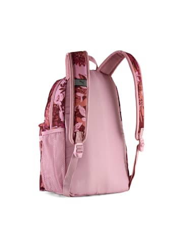 Puma Phase AOP Small Backpack 11 Liter Kinderrucksack in ruby shimmer nature 2 0