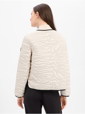 MARC CAIN SPORTS Jacke in beige schwarz