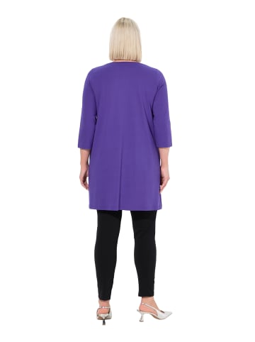 Ulla Popken Longshirt in lila