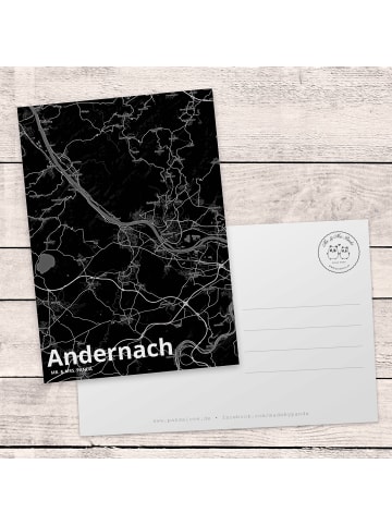 Mr. & Mrs. Panda Postkarte Andernach mit Spruch in Keine Angabe