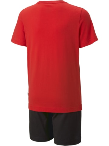 Puma Trainingsanzug "Short Jersey Set B" in Rot
