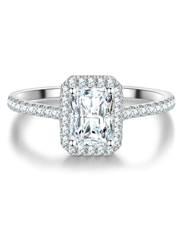 Trilani Ring aus Sterling Silber mit Zirkonia in silber