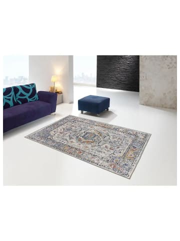 Atticgo Kurzflor-Teppich MABEL in grau