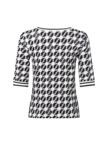 MARC CAIN SPORTS  Langarmshirt in ecru marine