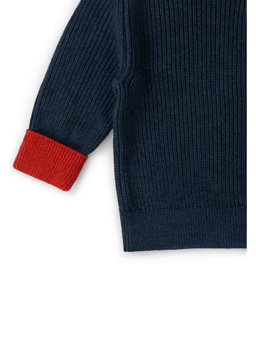Little Green Radicals Organic Knitted Jumper in Blue
