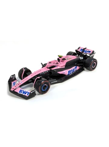 Bburago Modellauto F1 Renault Alpine A523' 23 Bahrain #10 Gasly, Maßstab 1:43 in rosa