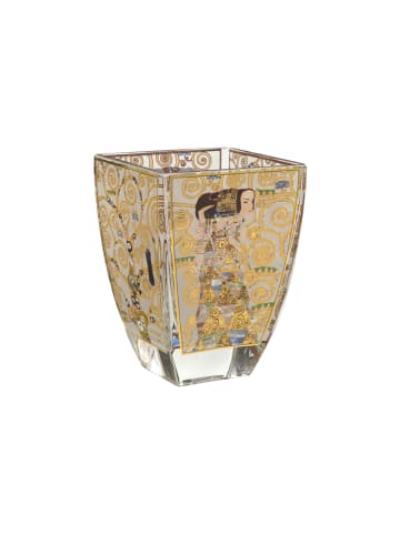 Goebel Windlicht " Gustav Klimt - Die Erwartung " in Gold