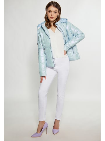 faina Damen Leichte Steppjacke in Hellblau