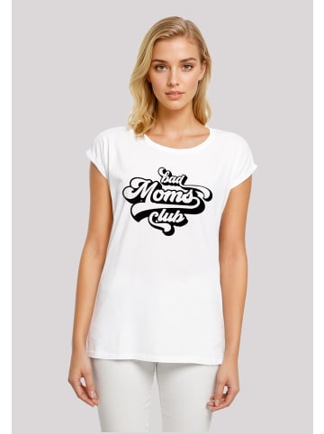 F4NT4STIC T-Shirt Muttertag Family Vibes für Moms Club in weiß