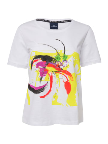 LAURASØN Shirt in schneeweiß