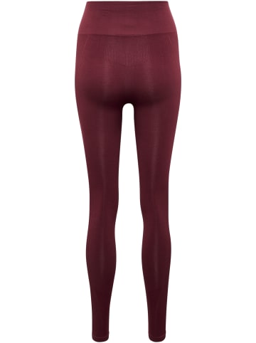 Hummel Hummel Leggings Hmltif Yoga Damen Dehnbarem Schnelltrocknend Nahtlosen in BITTER CHOCOLATE