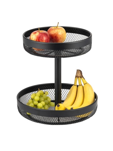 eluno 2-stöckige Obstetagere 30 x 30 x 31,5 cm