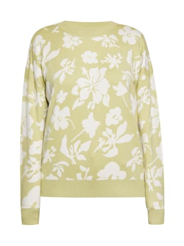 Albee Women Pullover in Hellgrün Wollweiss