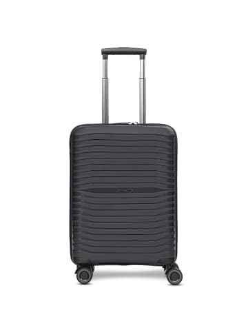 Stratic Shine 4 Rollen Kabinentrolley 55 cm in black