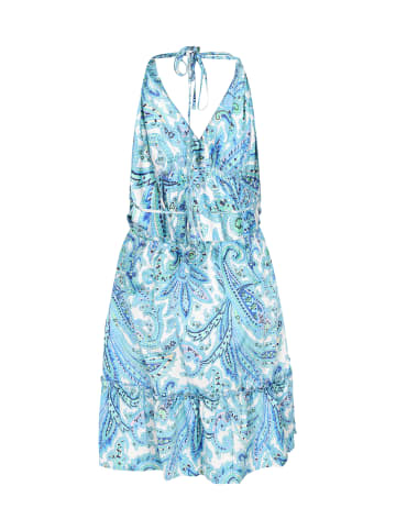 aleida Women Dress in Blue Multicolor
