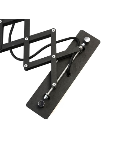 Licht-Erlebnisse Wandlampe (B)16 x (H)24 cm in SchwarzSchwarz