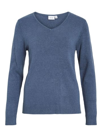 Vila Strickpullover in Vintage Indigo