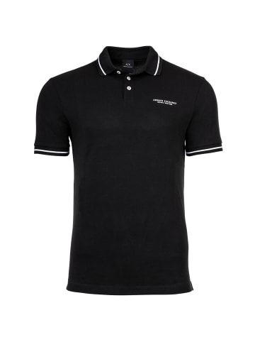 Armani Exchange Poloshirt in Schwarz